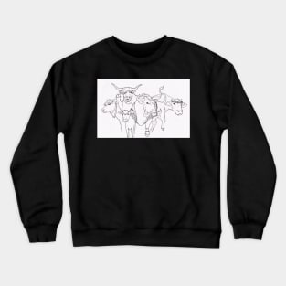 Taurus Posse - Plain - Front Crewneck Sweatshirt